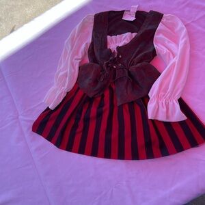 ● Girl's Halloween Pirate Costume size 1-2